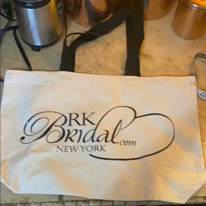 RK Bridal reusable tote